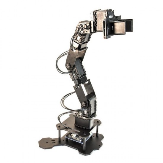 phantomx-pincher-robot-arm-kit-with-ax-12-actuators-and-adapter-for-leo-rover-non-assembled